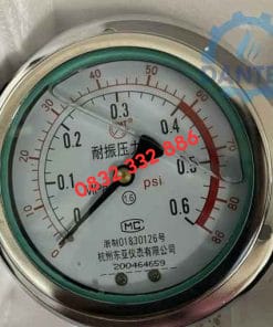 Đồng hồ áp suất Trung Quốc 0-0.6MPA