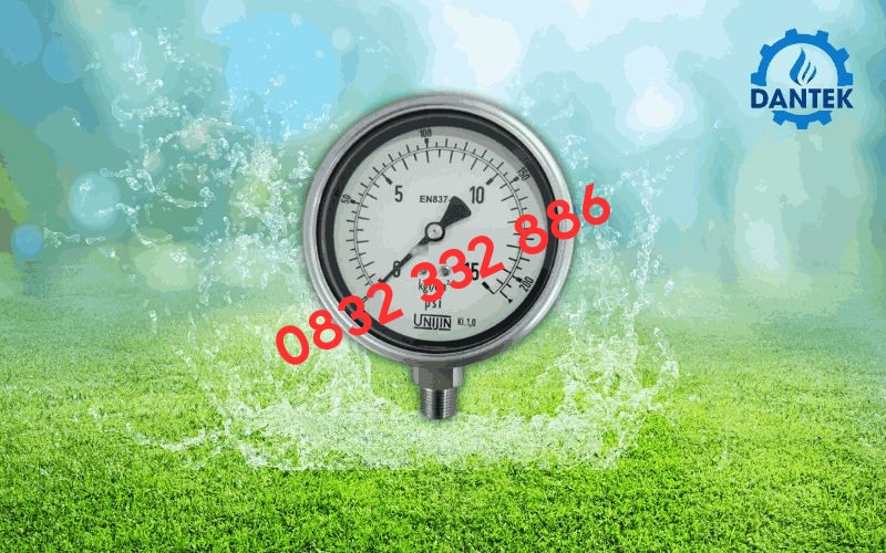 Đồng hồ đo áp suất Unijin P254