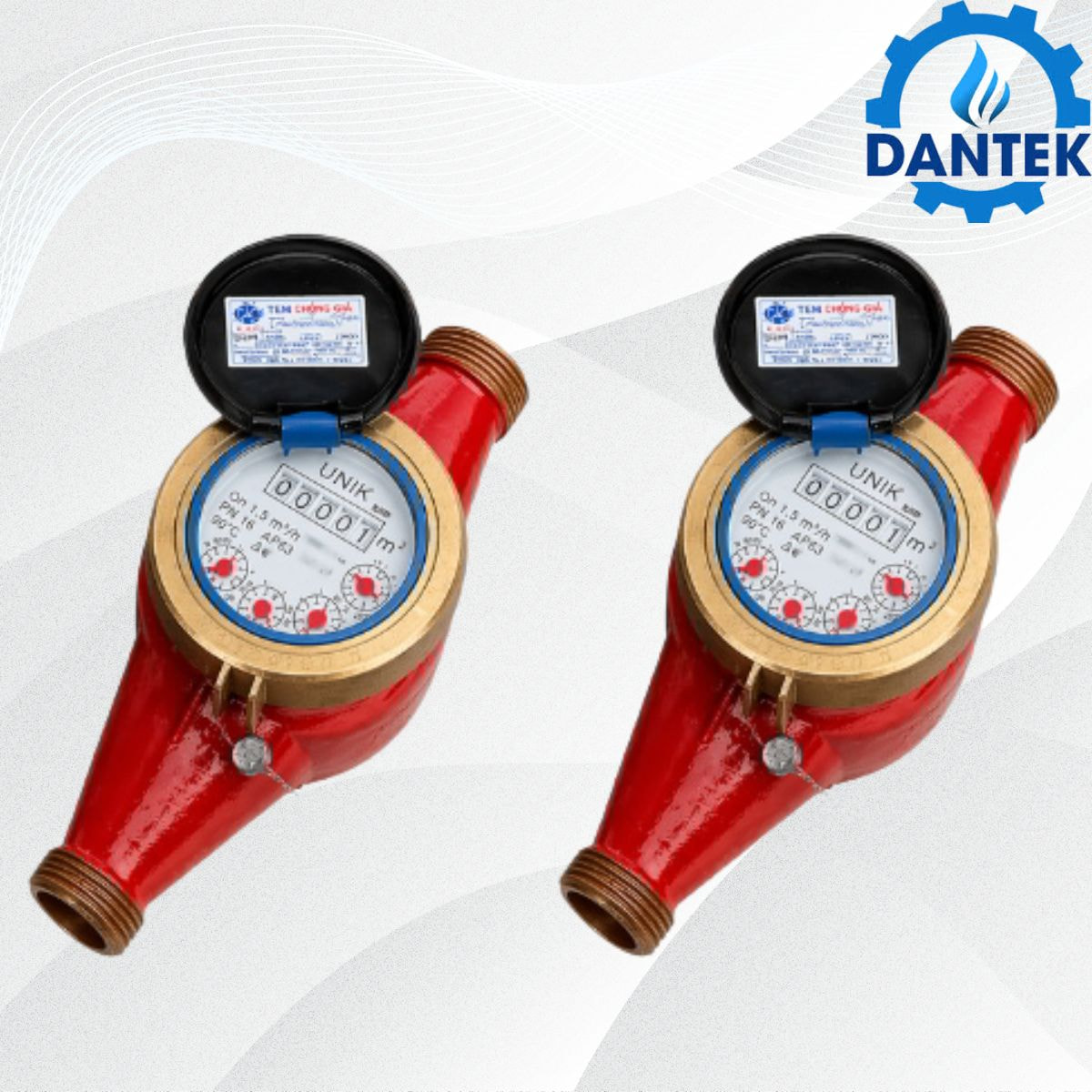 📢 Phân phối Đồng hồ đo nước nóng Unik chính hãng giá cạnh tranh