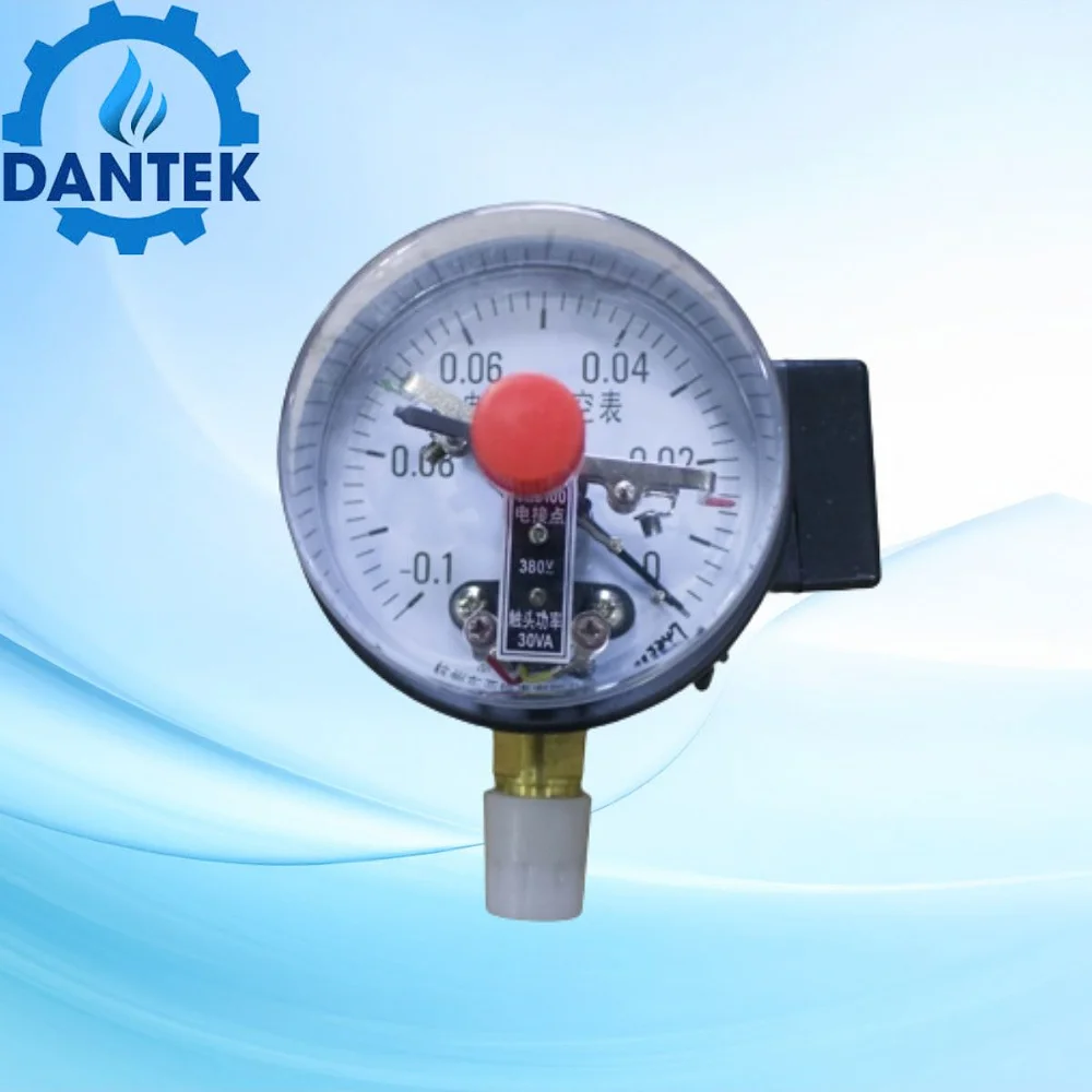 Đồng hồ áp suất 3 kim chân sau Trung Quốc